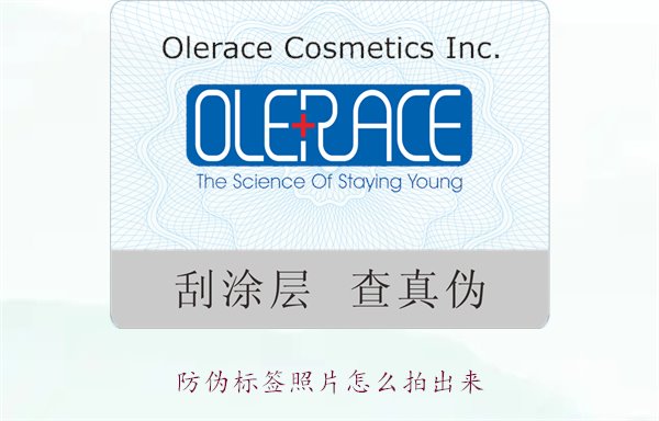 防伪标签照片怎么拍出来？教你拍摄防伪标签照片的技巧与注意事项(图1)