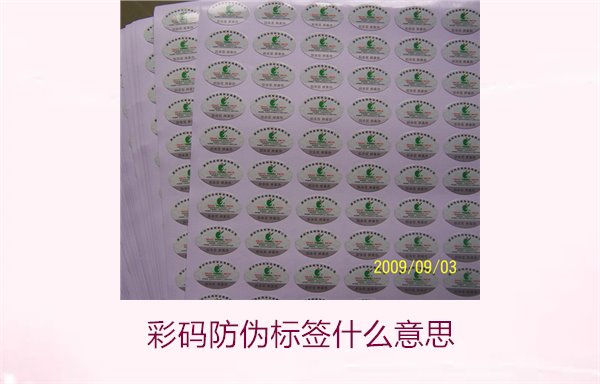 彩码防伪标签什么意思？解析彩码标签的防伪原理与应用(图3)